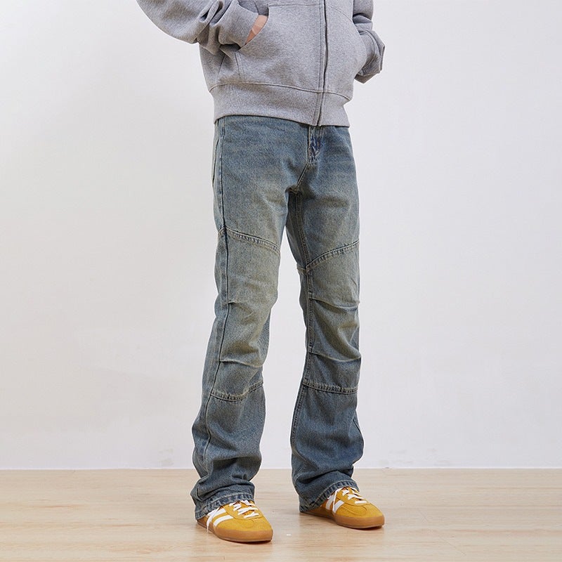 Unisex Classic Denim Jeans Loose Fit Daily Outdoor Wear - Image 5
