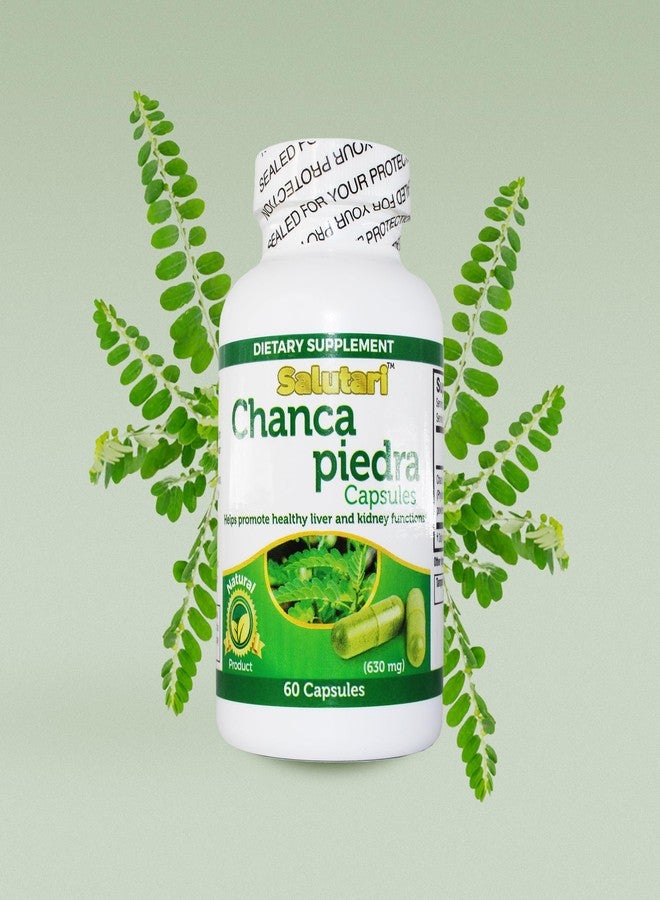 SALUTARI Chanca Piedra Stone Breaker, 60 Vegetarian Capsules - Natural Stonebreaker Supplement for Kidney Health, Liver Cleanse and Gallbladder Support - Natural Detox Supplement - Image 2