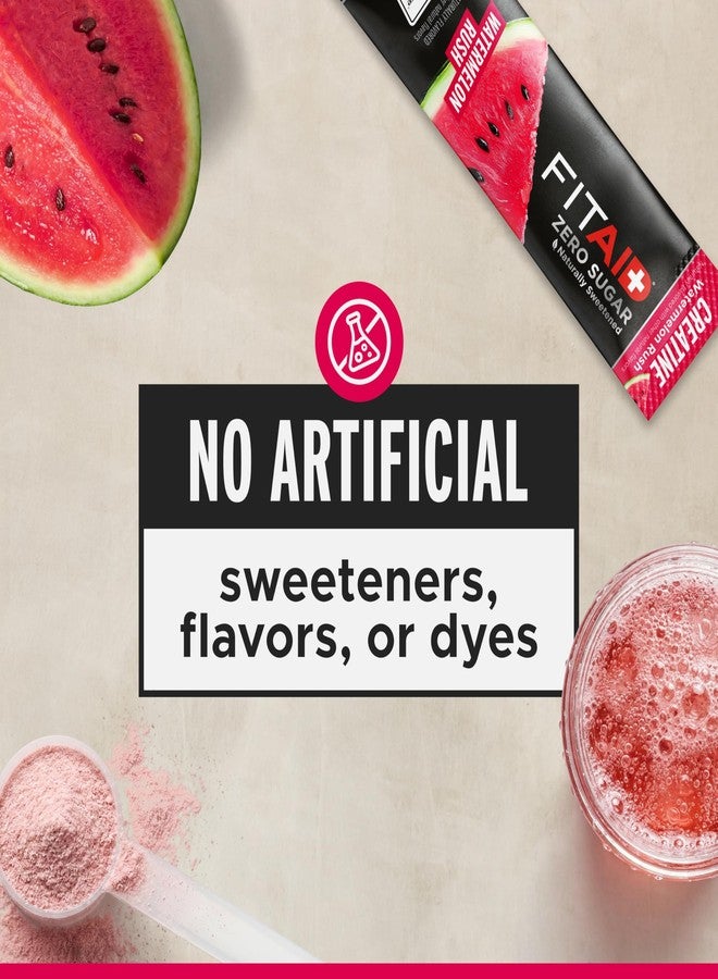 LIFEAID FITAID Creatine Powder, Watermelon Rush (14 Stick Packs) - Image 5