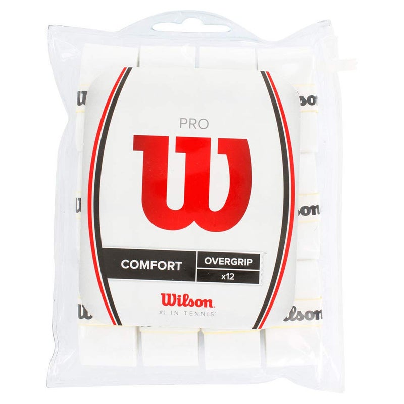 Wilson Pro Overgrip - Comfort 12 Pack, White - Image 2