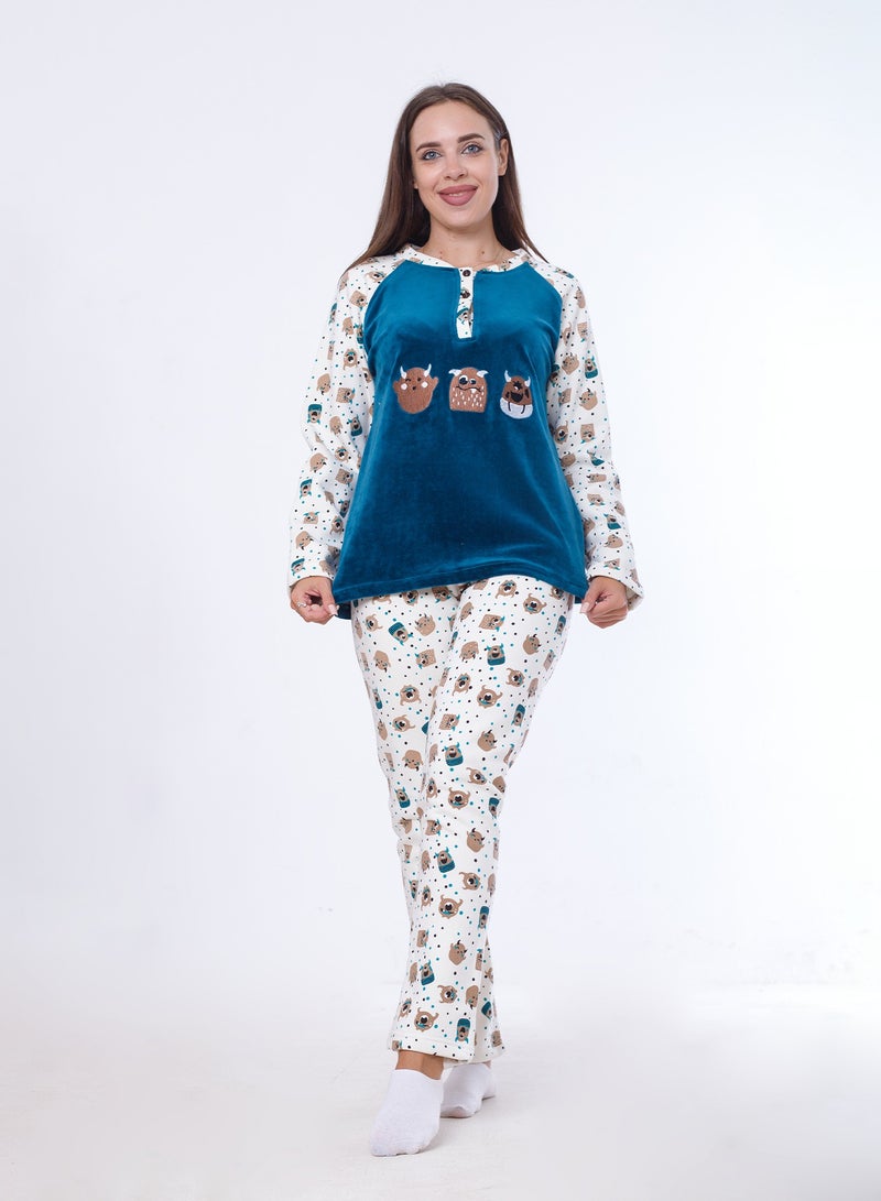 zecotex  Winter Collection Casual  Pajama  - Image 1