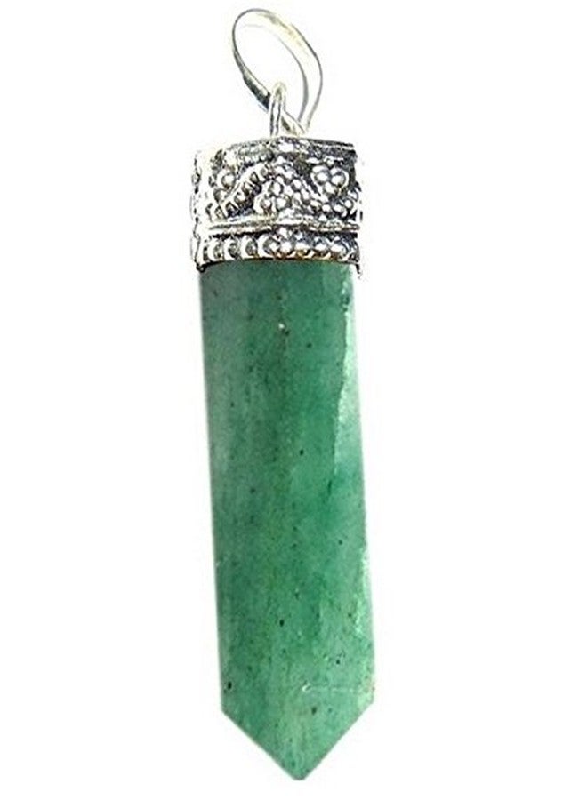 Astroghar Natural Green Aventurine Crystal Pendant for Men & Women - Image 1