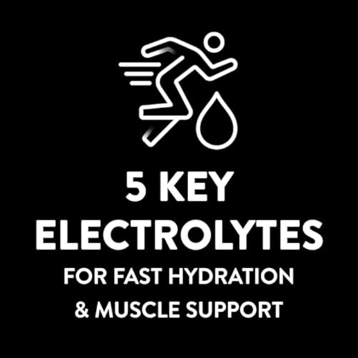 Pedialyte Sport Electrolyte Drink, Fast Hydration with 5 Key Electrolytes for Muscle Support Before, During, & After Exercise, Fruit Punch, 1 Liter, Pack of 4 - Image 5