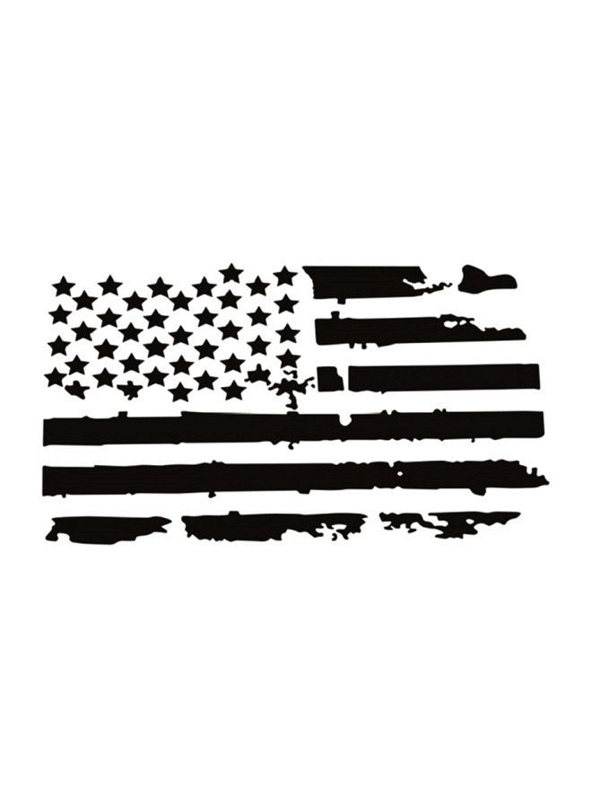 NIBEMINENT USA Flag Car Sticker - Image 1