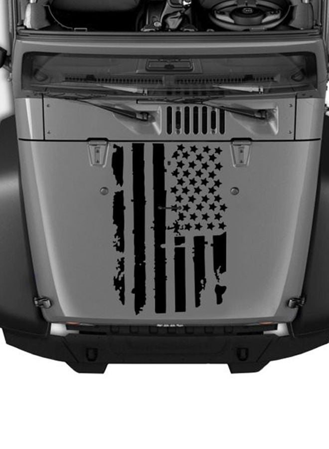 NIBEMINENT USA Flag Car Sticker - Image 2