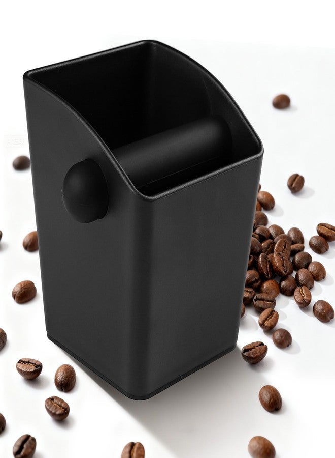 Fevbcnrj Coffee Knock Box Compatible with Breville, Espresso Puck Knock Box with Large Capacity, Durable Shock-Absorbent Espresso Puck Bin, Removable Bar and Non-Slip Base, Easy to Clean, for Home and Office - Image 1