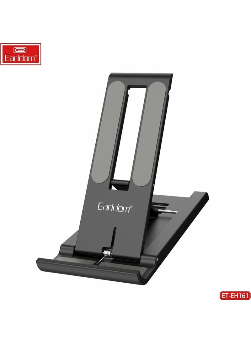 أيرلدوم حامل هاتف ذكي قابل للتعديل EH161 - حامل هاتف محمول قابل للطي مصنوع من مادة البولي بروبيلين المتينة، يوفر رؤية متعددة الزوايا للمكتب، متوافق مع جميع الهواتف الذكية والأجهزة اللوحية - Image 2