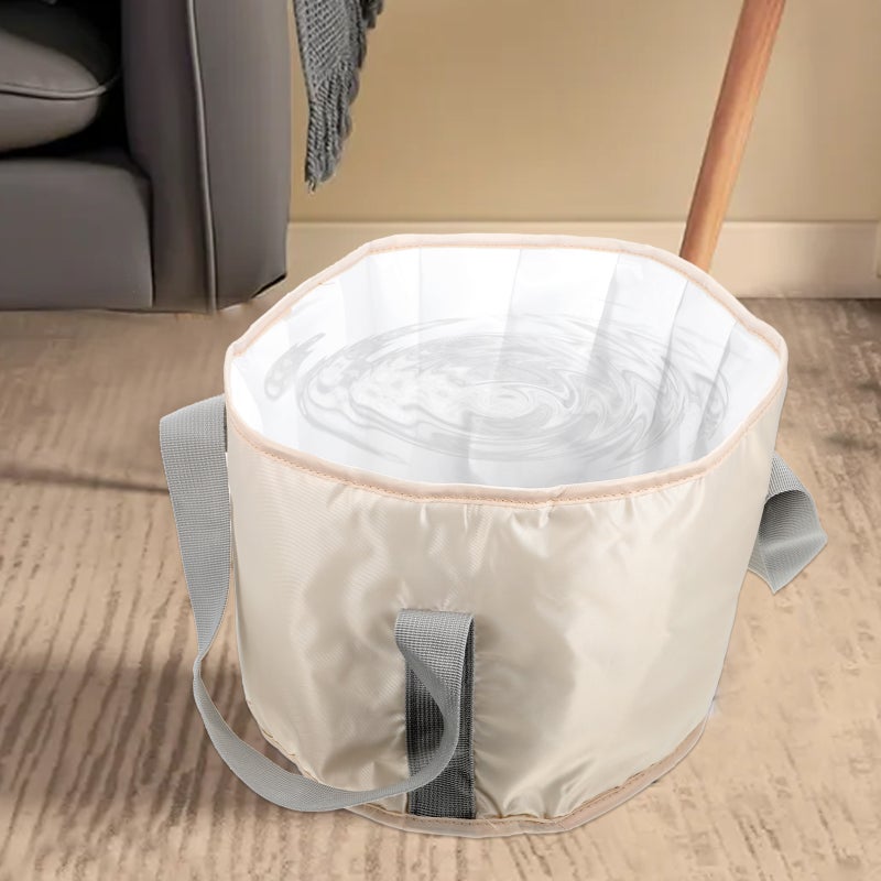 🚽 حوض قدم محمول مع حقيبة ماء قابلة للطي معززة للمشي والصيد - Image 4