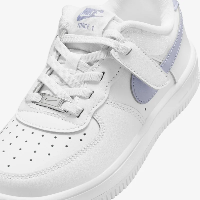 Nike Kids' Force 1 Low LV8 EasyOn Shoes