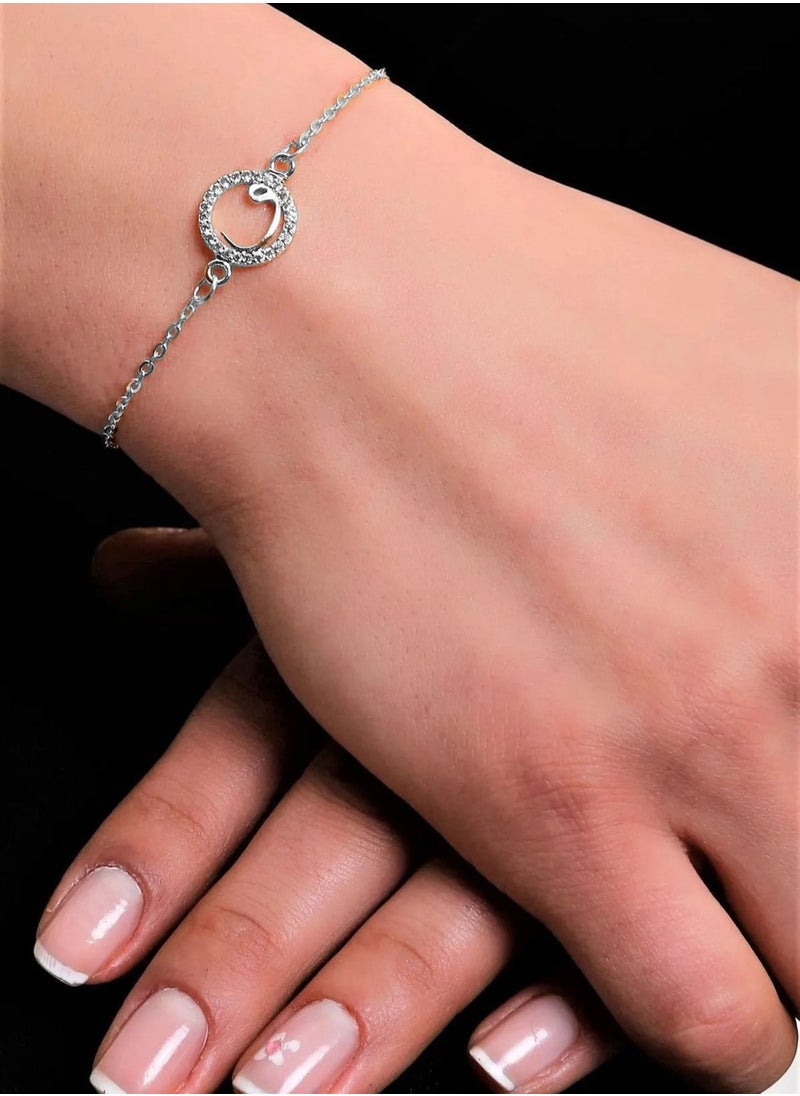 LAOONT - An Elegant and Modern Bracelet with Zircon Stones for Women - Image 1