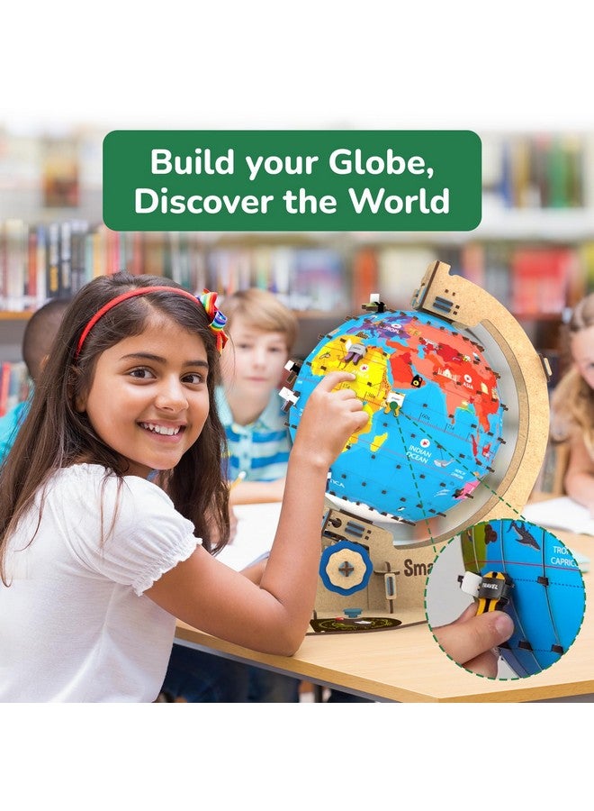 سمارتيفيتي لعبة Smartivity Globe Explorer I، لعبة الواقع المعزز للأطفال من سن 8 إلى 14 عامًا | أكثر من 1000 معلومة عن الحيوانات والمعالم والأماكن وغيرها | هدية عيد ميلاد للأولاد والبنات | لعبة تعليمية علمية للأطفال من صنعك في مجالات العلوم والتكنولوجيا والهندسة والرياضيات - Image 2