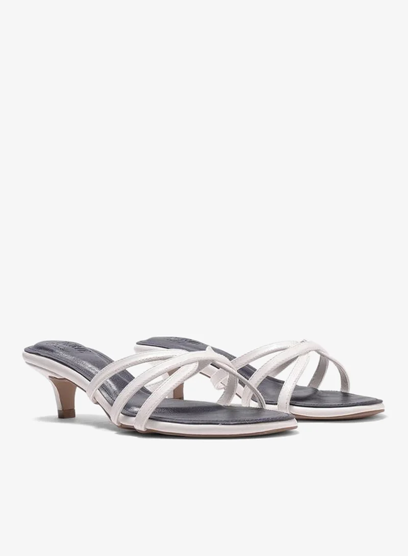 حكايات الأزواج صندل سهل الارتداء بسيور وكعب منخفض