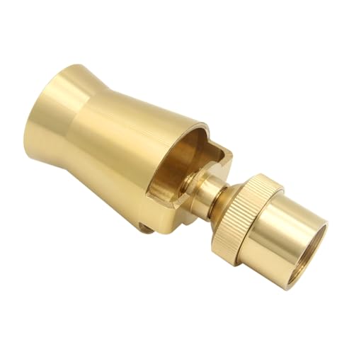 Hooshing Brass Fountain Nozzle Spray 1" DN25 Internal Thread Ice Tower Sprinkler Head for Park Museum Library Fountain Pond - Image 5