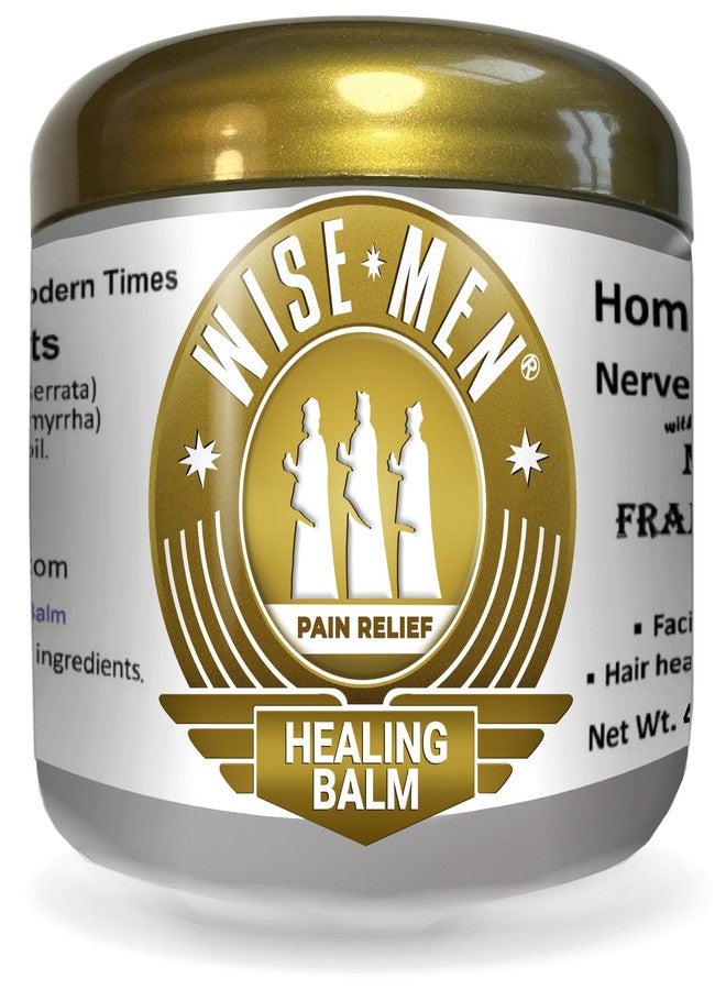 Wise Men Healing Balm with Myrrh and Frankincense Essential Oils for Neuropathy, Sciatica and Nerve Pain Massage and Skin Moisturizing - Image 1