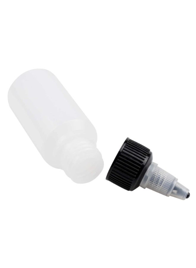 40 Pack Dispensing Bottles, Boston Round HDPE Plastic Bottle with Twist Top Cap, Empty Plastic Squeeze Bottle (Size : 2OZ) - Image 3