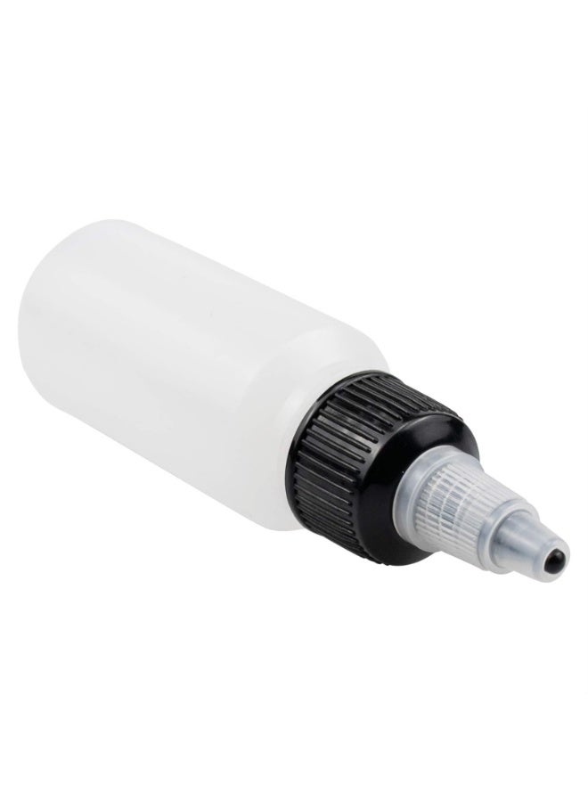 40 Pack Dispensing Bottles, Boston Round HDPE Plastic Bottle with Twist Top Cap, Empty Plastic Squeeze Bottle (Size : 2OZ) - Image 4