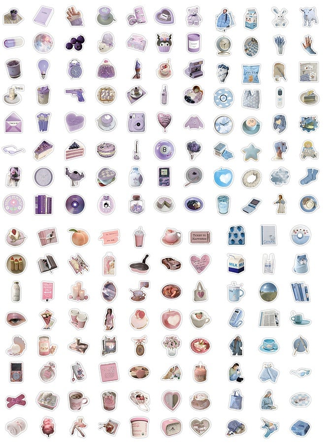 KANGLI 180Pcs Girls Gentle Ballet  Stickers,  Aesthetic Graffiti Stickers for Kids and Teens, Cute  Laptop Decals for Water Bottles, Journals, Bags, and Phones - Image 2