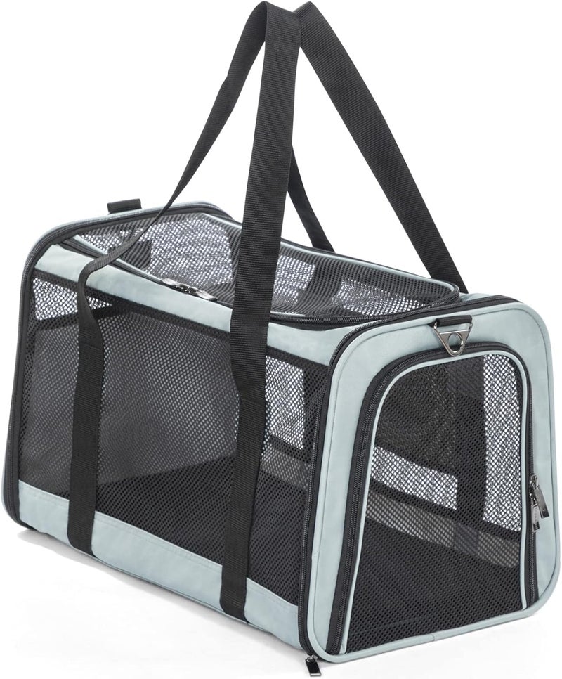 Petsfit Cat and Dog Transport Bag, Foldable Dog Bag, Cat Transport Box, Breathable Dog Carrier, Flight Bag for Pets in the Car, Plane or Train - Image 1