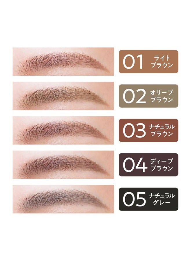 cezanne Ultra Fine Eye Eyebrow 05, Natural Gray, 0.02 g, Eyebrow Spout, Natural Gray, Waterproof - Image 4