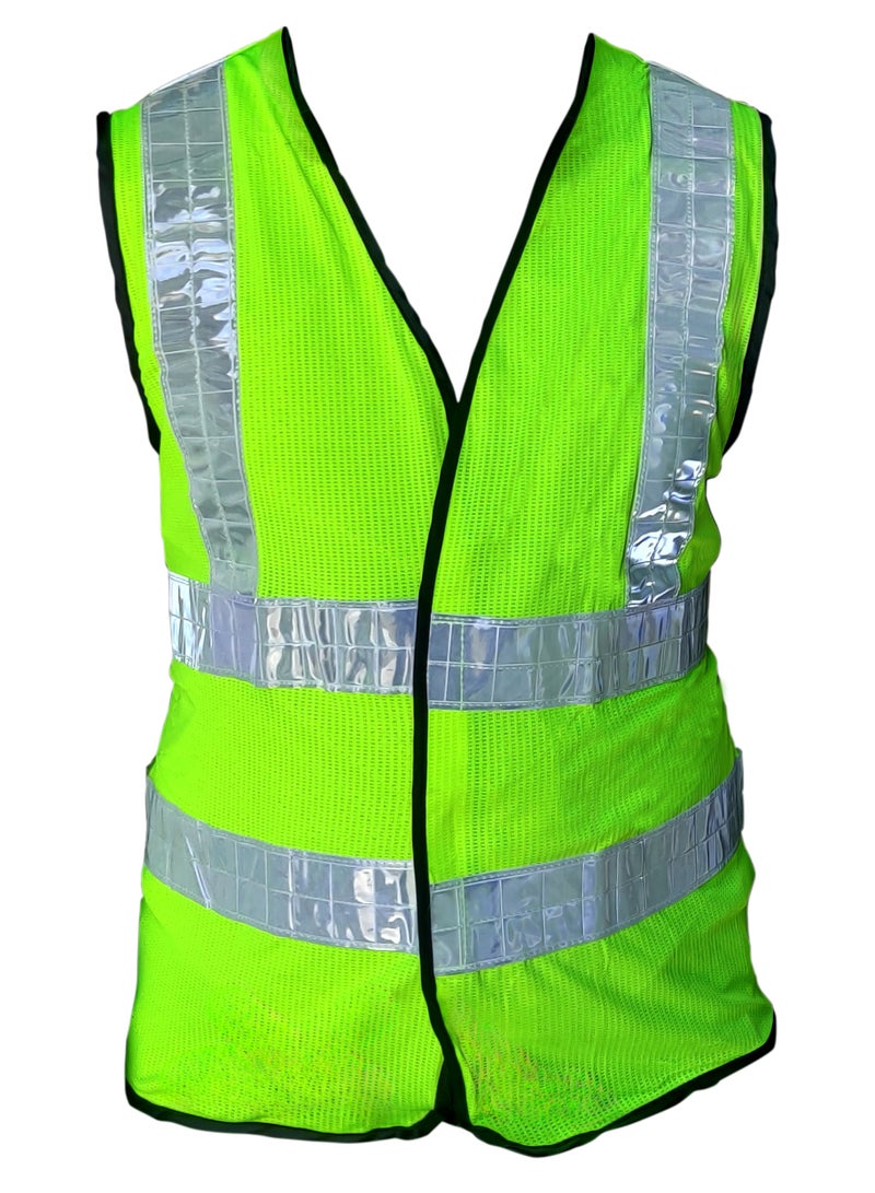 Patron High Quality Reflective Fabric With High Visibility Tape Vest - Image 1