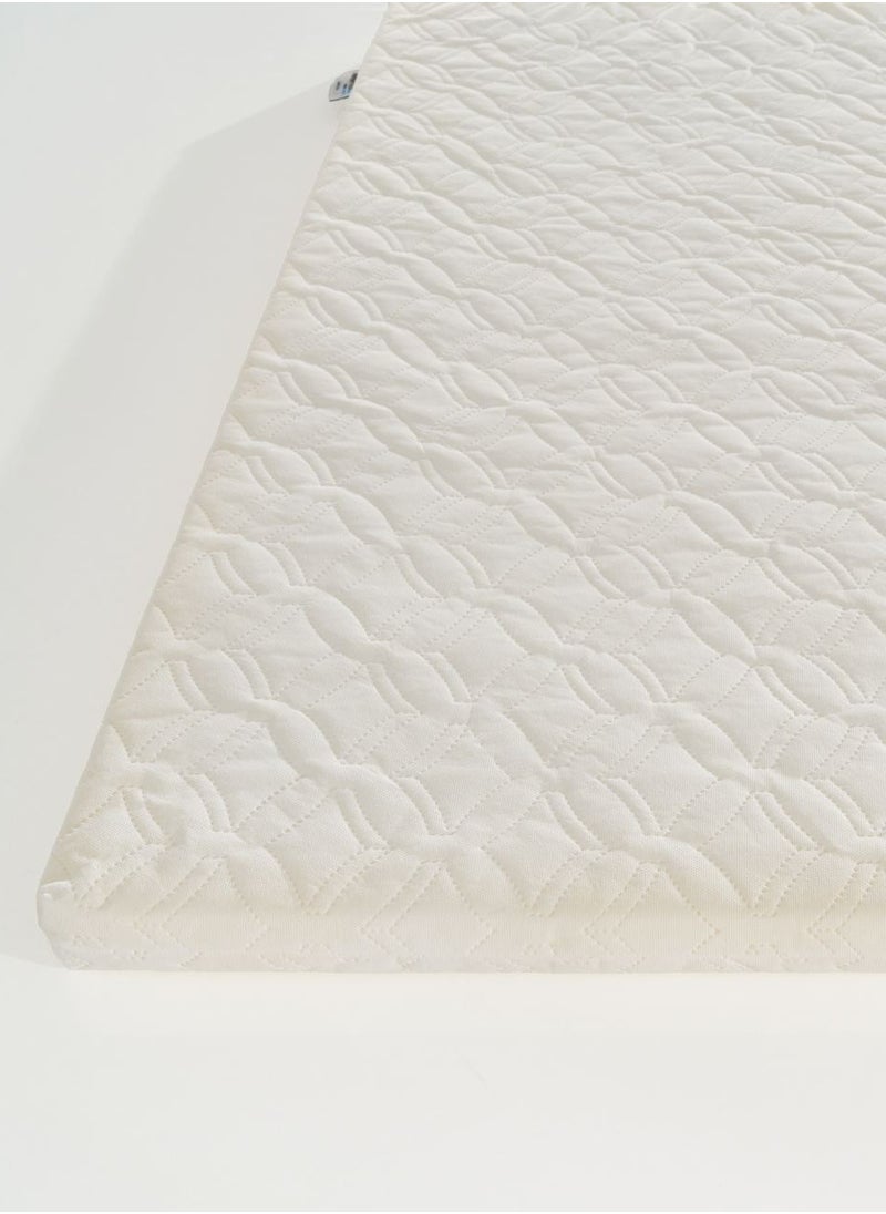 FUN MOMENT Baby Crib Mattress 120x60cm Height 4.5cm Eco Fabric  - Image 4