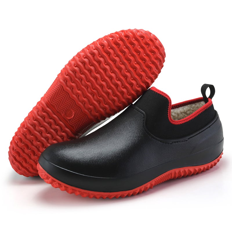 Chef Shoes Kitchen Shoes Eva Water Shoes Men'S And Women'S Catering Car Wash Low-Help Work Shoes A Generation Of Jinjiang Shoes - Image 1