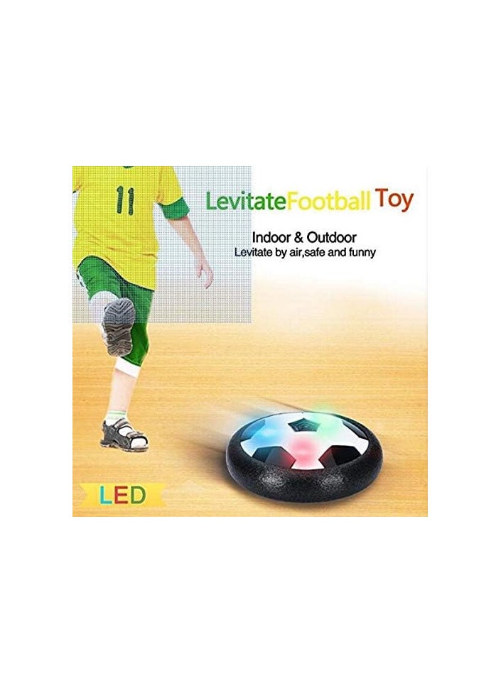 كرة قدم معلقة مزودة بإضاءة كهربائية وموسيقى للاستخدام الداخلي للآباء والأطفال، لعبة للأطفال، كرة قدم معلقة مزودة بإضاءة LED - Image 4