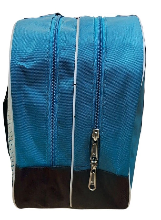 THRAX Titan Elite Badminton Kit Bag Turquoise Blue - Image 3
