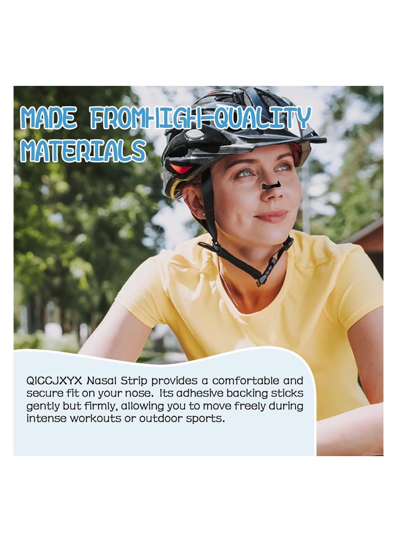 SYOSI Intake Breathing Nasal, Nasal Strips Starter Kit, Reduce Snoring, Snoring Solution, Skin Safe Nasal Strips, 40 Sweatproof Sticker, Magnetic Nose Strips for Breathing, Skin Safe Anti Snoring Devices - Image 3