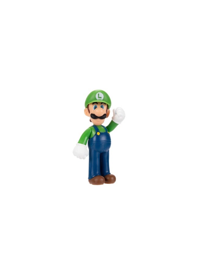 جاكس 2.5-Inch Suoer Mario Series Luigi Character Figure (Approx. 6.5cm Tall) - Image 4
