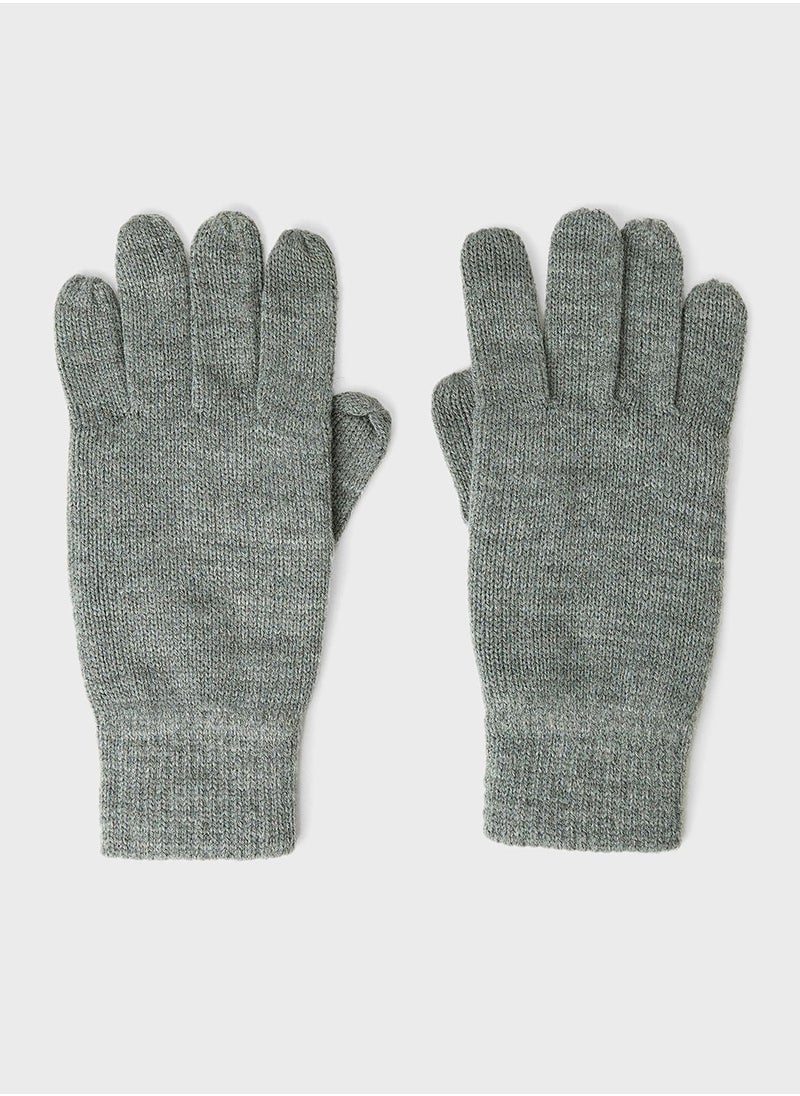 Only & Sons Knitted Gloves  - Image 1