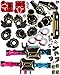 ARRCat RC Upgrades Part for 110 TRX4ARRCat Brass Front Rear Portal AxlesDiff CoversAxle MountCaster Blocks C Hub CarrierInner Outer Portal Cover HousingHex Hub wRed Diff CoversColorfulBlue Pink - Image 2