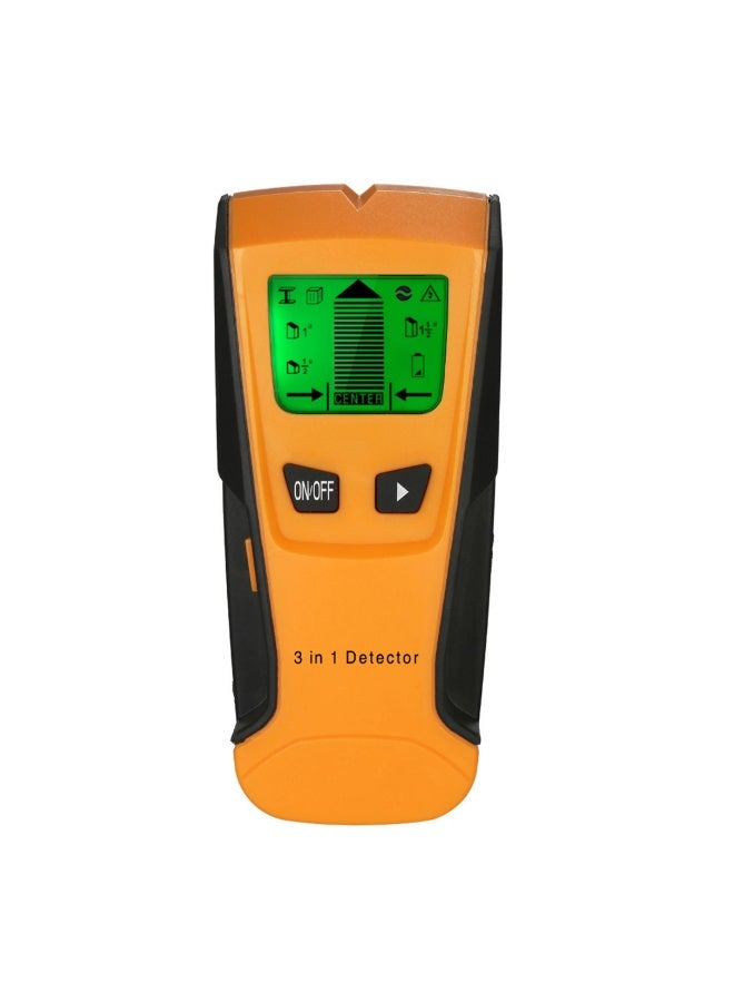 Wall Scanner, Compatible with Home Walls, Multi-Function Stud Detector for Wood, Metal, Electrical Wires, LCD Display, Safe Installation Tool for DIY & Professionals - Image 1