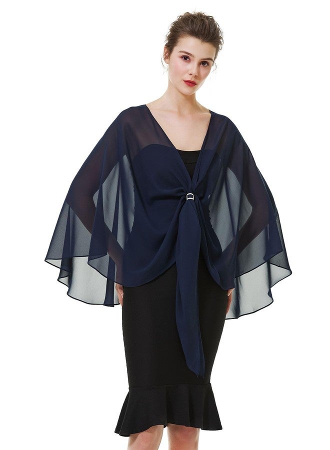 BEAUTELICATE Shawls Wraps Scarf Chiffon For Women Bridal Wedding Evening Dresses - Image 1