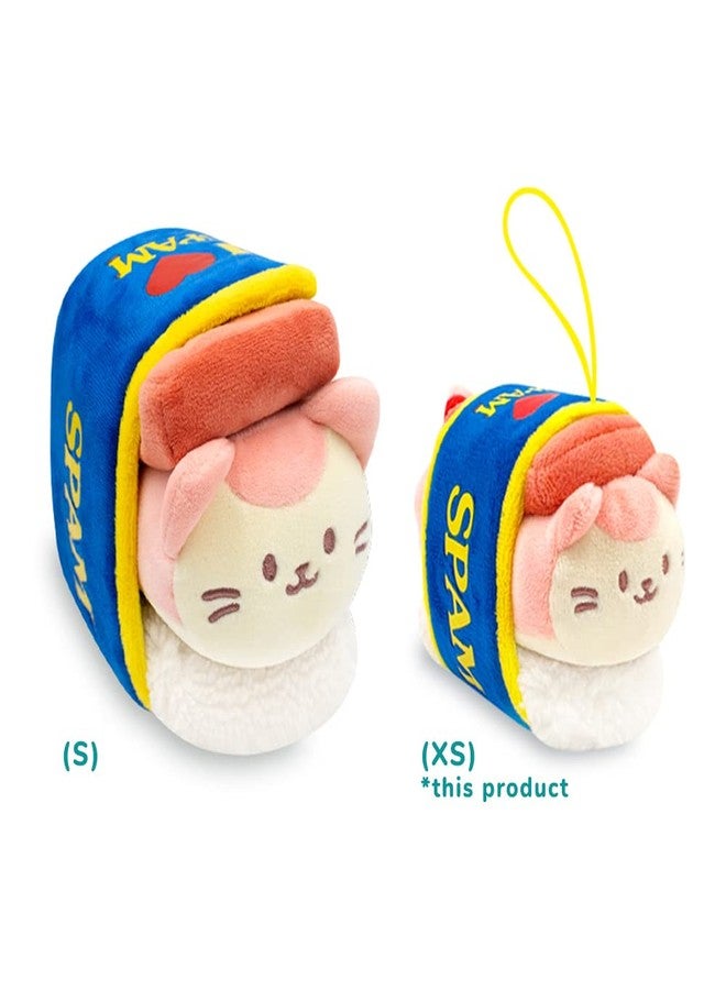 Anirollz Stuffed Animal Plush Keychain - Official SPAM Musubi Plush Toy |Soft, Squishy, Warm, Cute, Comfort, Safe| Pillow with Chicken - Birthday Deco Graduation Gift 4" Chickiroll - Image 4