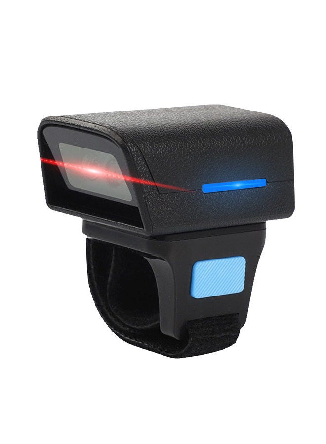 Wearable Ring Type Barcode Scanner USB Wired+2.4G+BT Three-mode Connection Support One-dimensional Barcode/QR Code Scanning  - Image 1