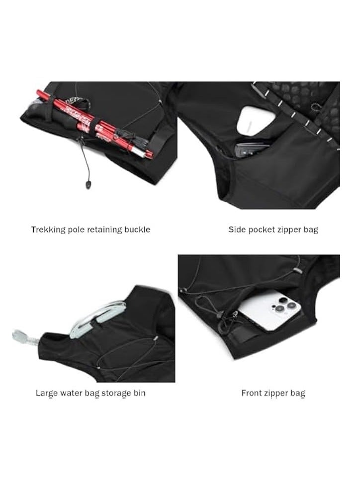 Green Tiger Lightweight Hydration Vest Backpack for Running, Trail, Race, Jogging, Cycling, Hiking - Insulated Daypack for Women and Men - Image 4