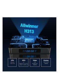 AirYoung جهاز فك التشفير X96Q Pro TV 4K HD صندوق الشبكة أندرويد 10.0  - Image 3