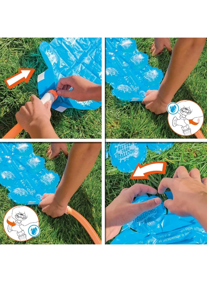 NERF Nerf Better Than Ballons Easy Clean Water Toys, 108 Capsules, Lots of Ways to Play, Backyard Water Fun, Gifts for Kids, Ages 3 and Up