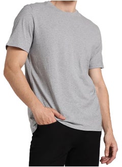 Nileton Relaxed Fit T-shirt For Men – Cotton - Half Sleeves Crew Neck Tee  - Image 1