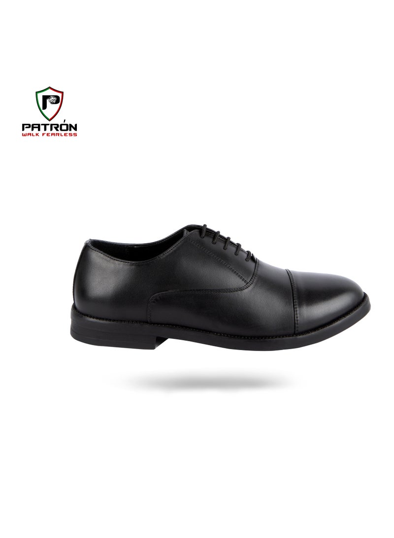 Patron SENATOR | S8743 Dress Shoes Formal Business Work Fashion Casual Comfortable Office Ware Men Women Shoes Black  - Image 3