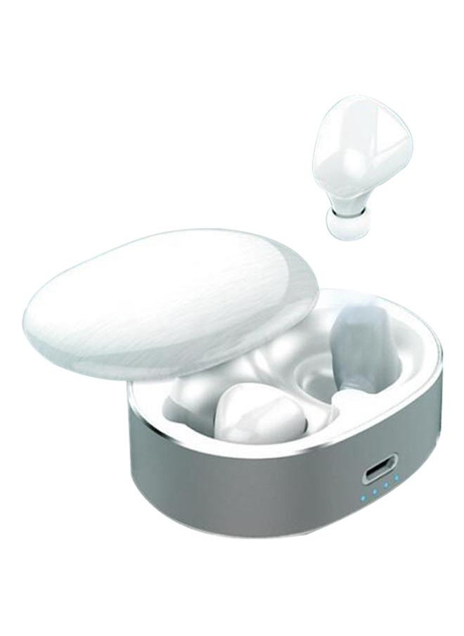 Thoraya Bluetooth Headset Touch Bilateral Call Wireless Stereo Tws5.0 Low Power Headphones(White)  - Image 1