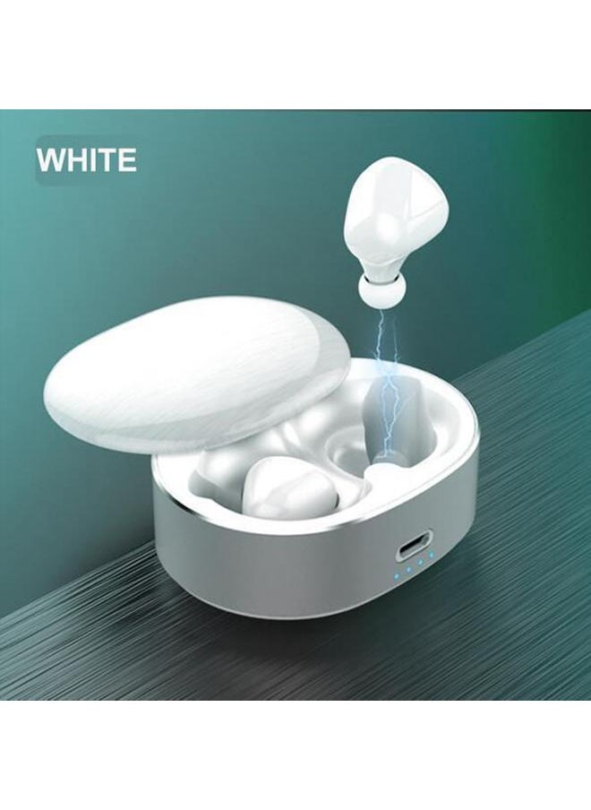 Thoraya Bluetooth Headset Touch Bilateral Call Wireless Stereo Tws5.0 Low Power Headphones(White)  - Image 2