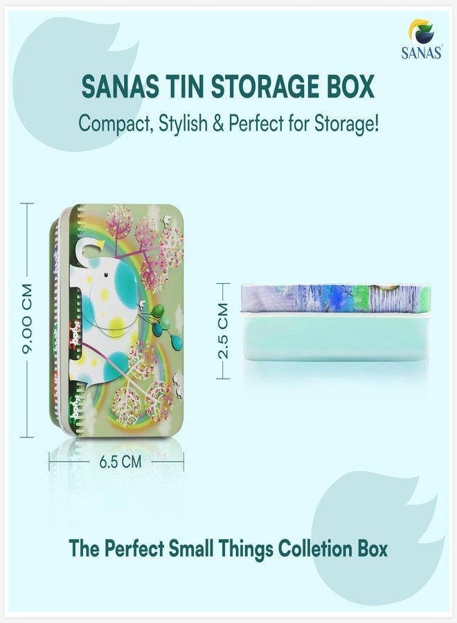Sanas Tin Container 6Pc Gift boxes Unicorn Box Storage Container Small Storage Box Storage boxes For Kids Birthday Tin Boxes Multipurpose Storage Box l - Image 2
