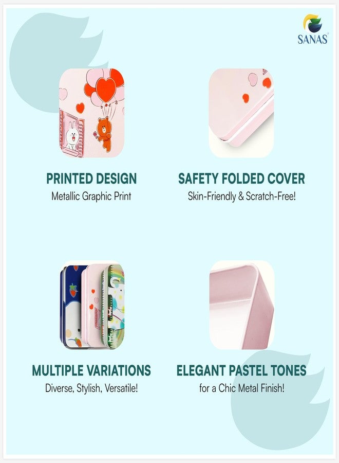Sanas Tin Container 6Pc Gift boxes Unicorn Box Storage Container Small Storage Box Storage boxes For Kids Birthday Tin Boxes Multipurpose Storage Box l - Image 3