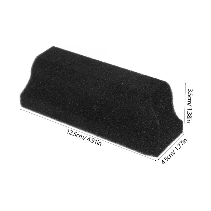 2 Pcs Soft Hair Removal Sponge Brush Beard Trimmer And Cleanup Tool For Salon Personal Use - Image 3
