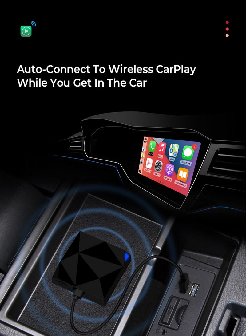 OTTOCAST U2 Air Wireless CarPlay Adapter CarPlay Dongle Activator Bluetooth USB Multimdia Player for Audi Toyota Volkswagen