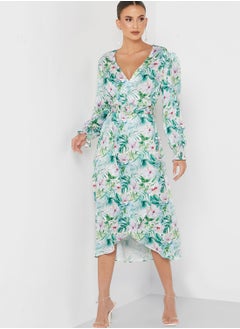 Raishma Belted Wrap Dress  - Image 4