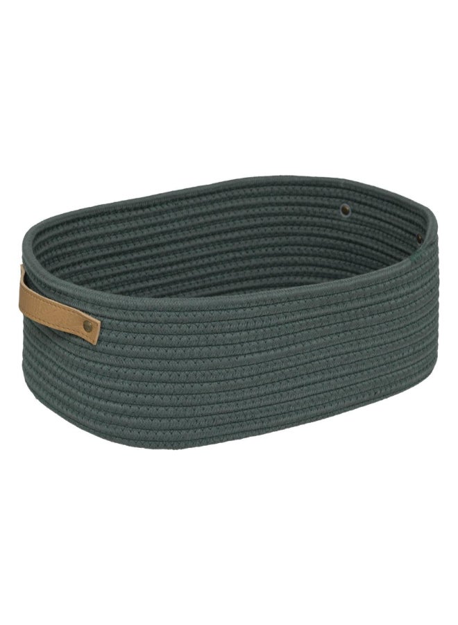 Five Simply Smart 3-Piece Duo Bathroom Basket Ficus Green and Brown 12 x 25 x 35 cm 204911B - Image 3