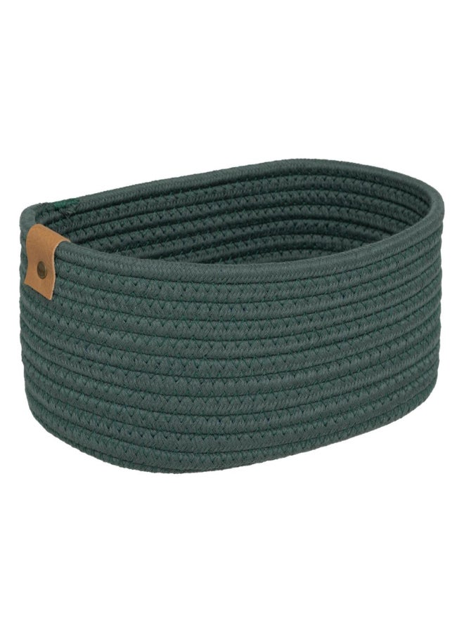 Five Simply Smart 3-Piece Duo Bathroom Basket Ficus Green and Brown 12 x 25 x 35 cm 204911B - Image 4